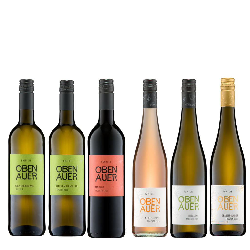 Für alle die es trocken mögen, gibt es unser Kennenlern-Weinpaket zum probieren. 